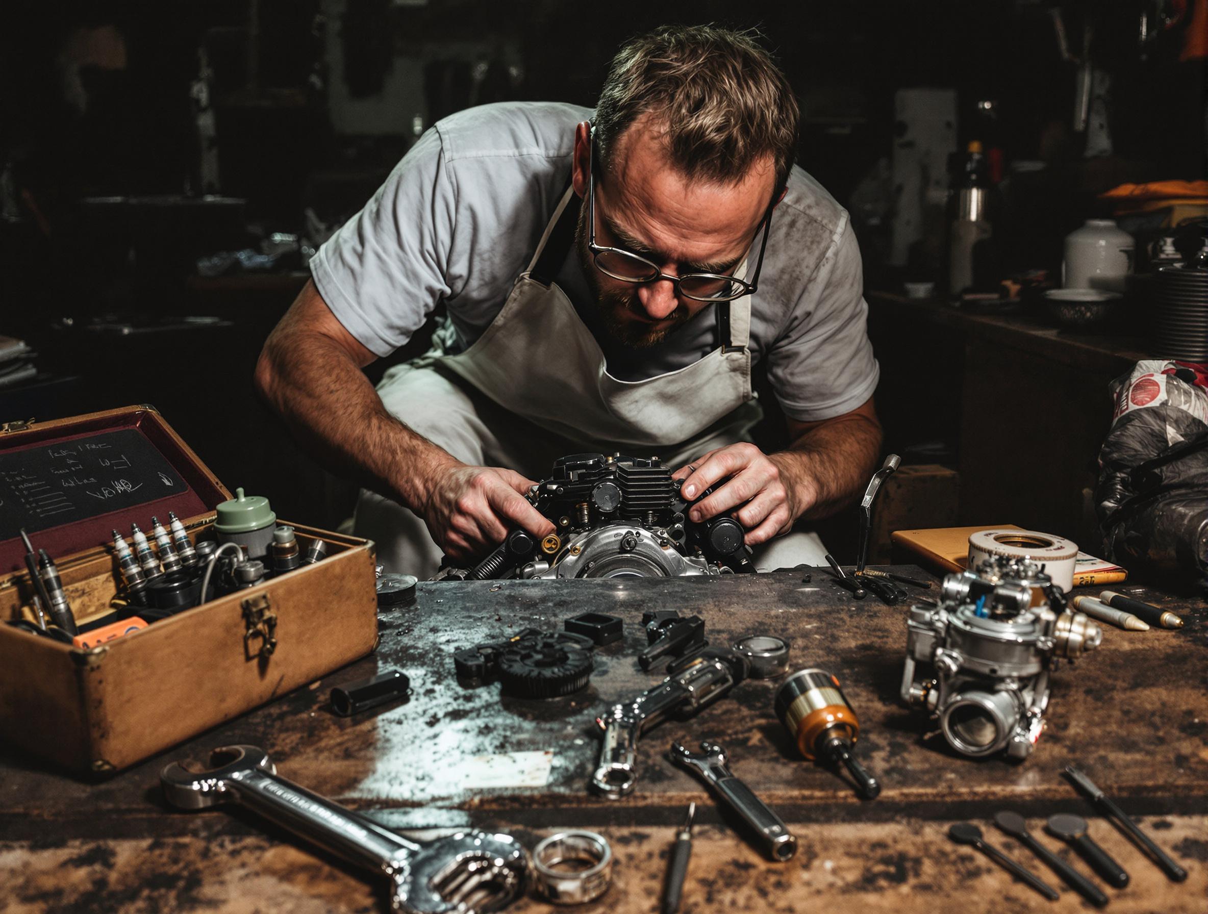 Die Kunst der Vespa Restaurierung